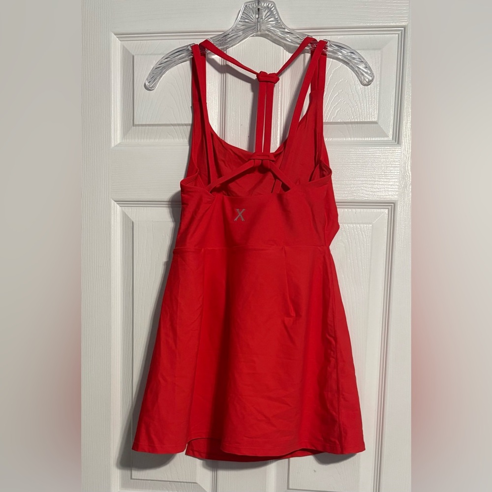 Savage X Fenty Vibrant Red Mini Dress with Shorts Underneath SOLD OUT! - Picture 7 of 9
